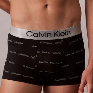 Calvin Klein Men's Brushed Microfiber Stretch Low Rise Trunk Underwear New Med.